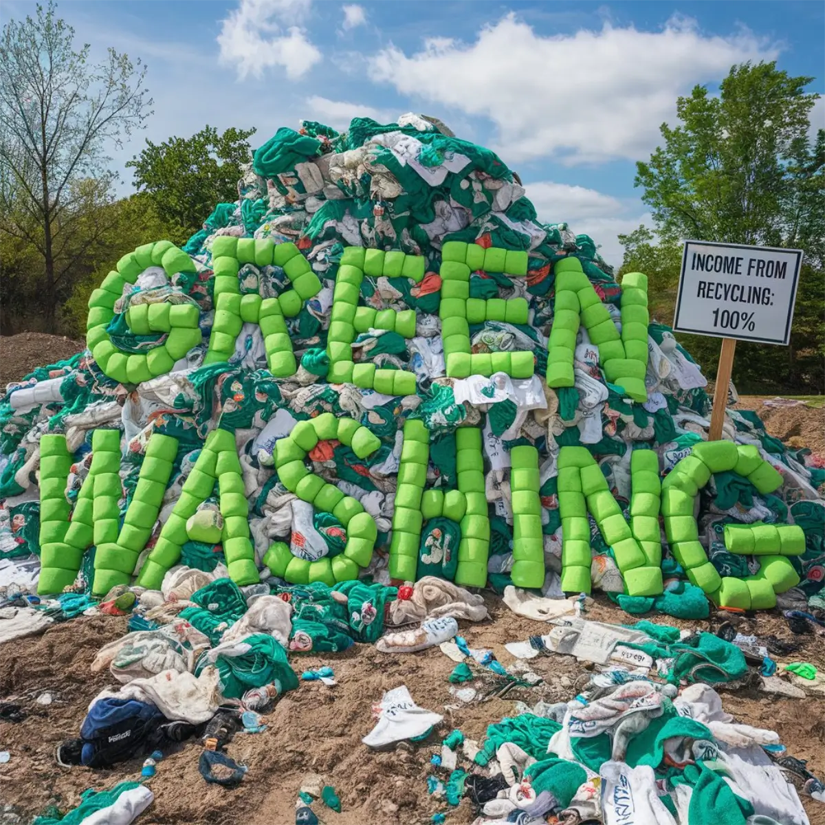 What is greenwashing - and how to make use of old towels