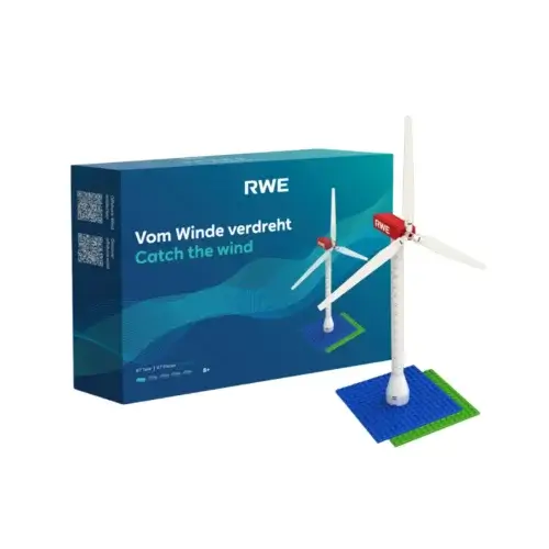 Custom brick set - RWE wind turbine