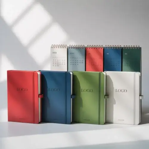 Custom corporate diaries with logo