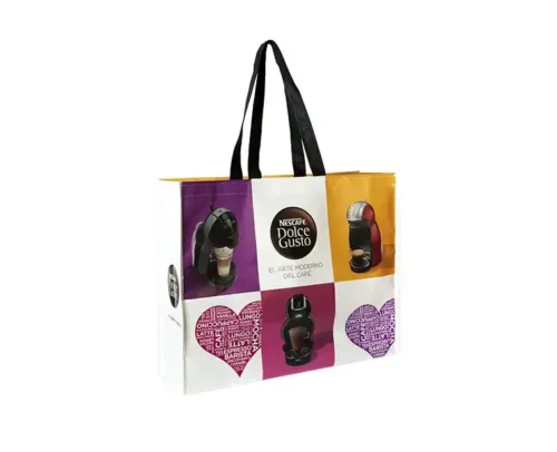 Custom-printed tote bag for Dolce Gusto