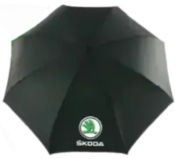 Promotional Skoda Auto umbrella with logo print