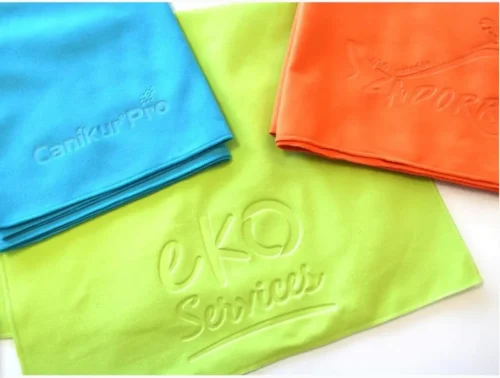 Printed sports towels - colour selection