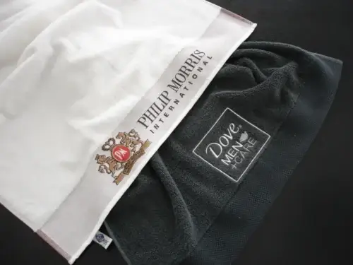 Promotional towels with print