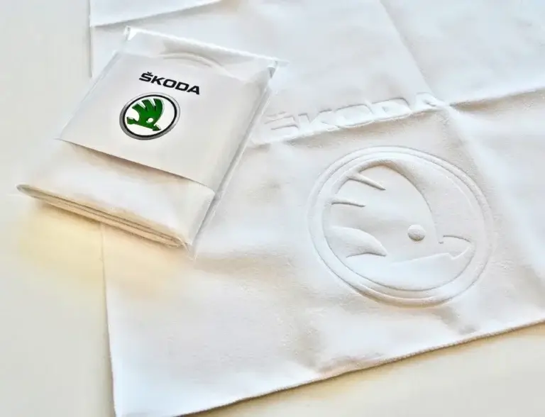 Real print sample: Relief embossing